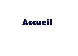 Accueil